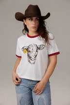 Playera Vaquilla Coqueta