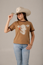 Playera Vaquilla Coqueta