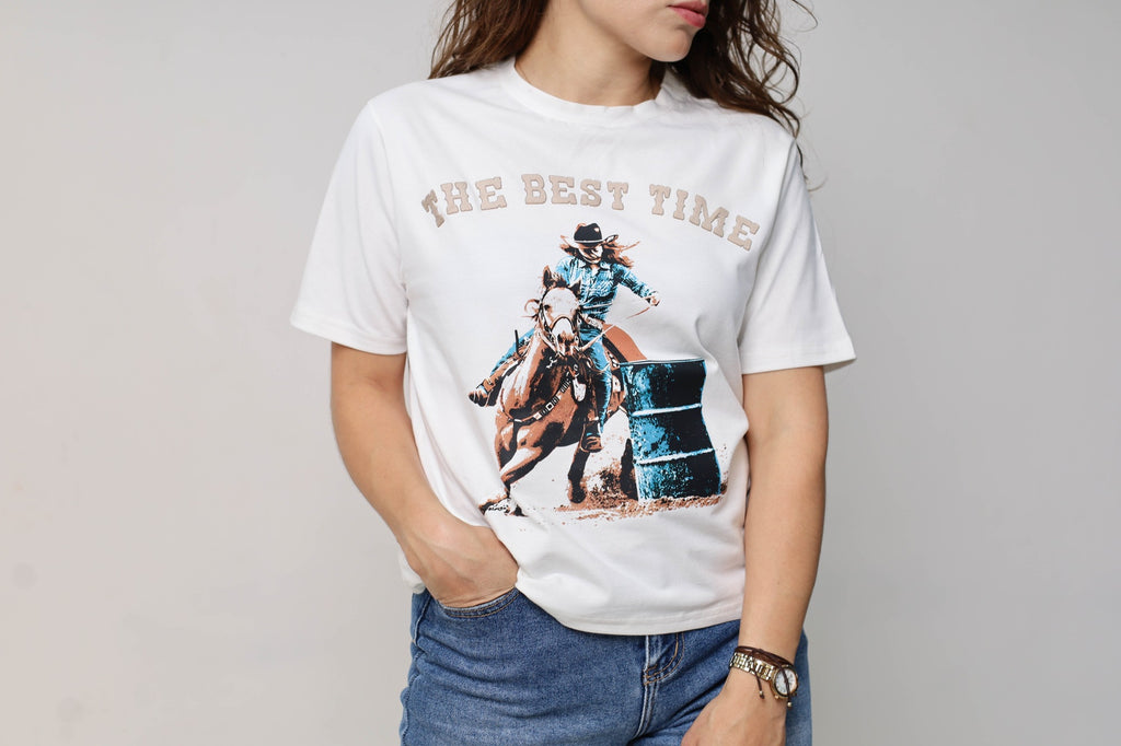 Playera The Best Time