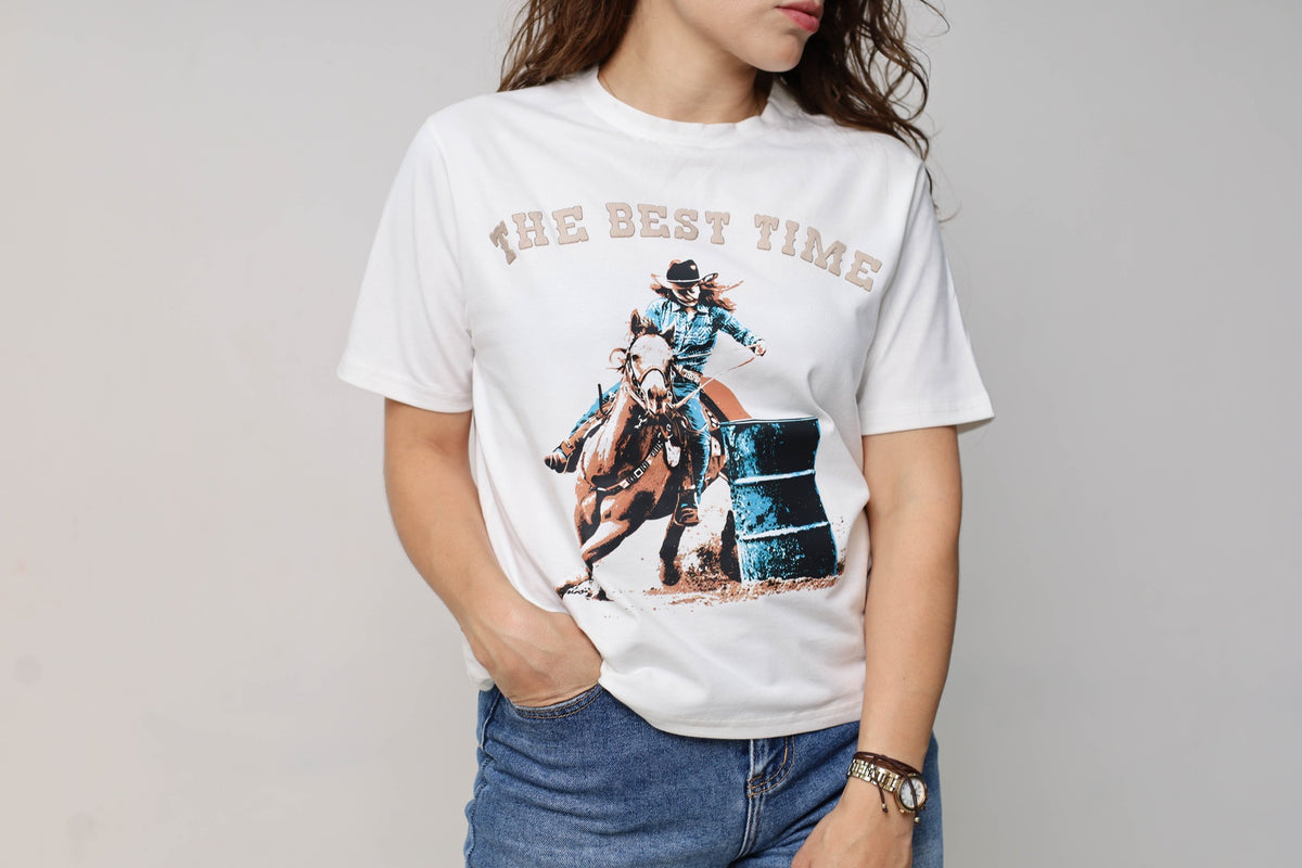 Playera The Best Time