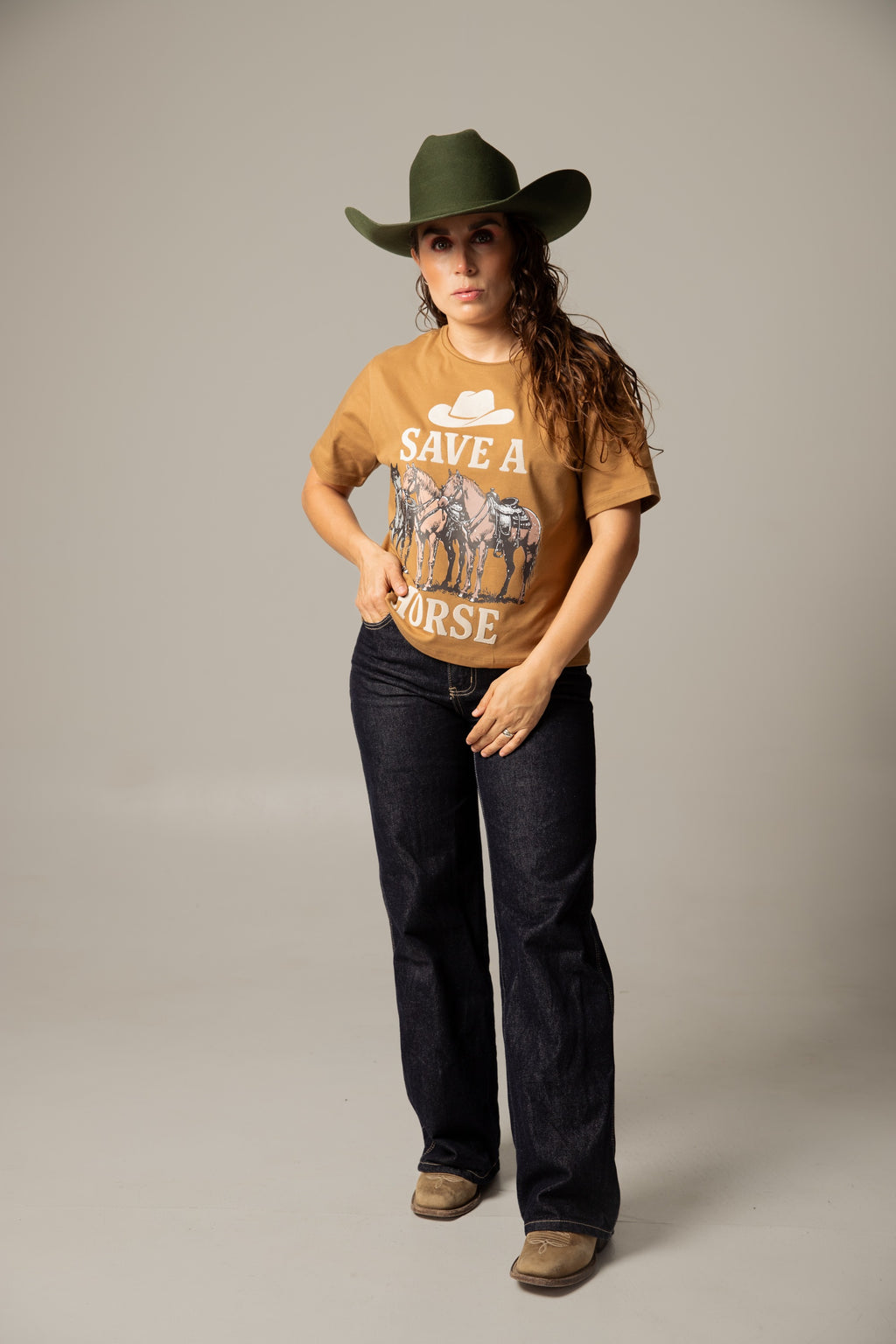 Playera Save a Horse