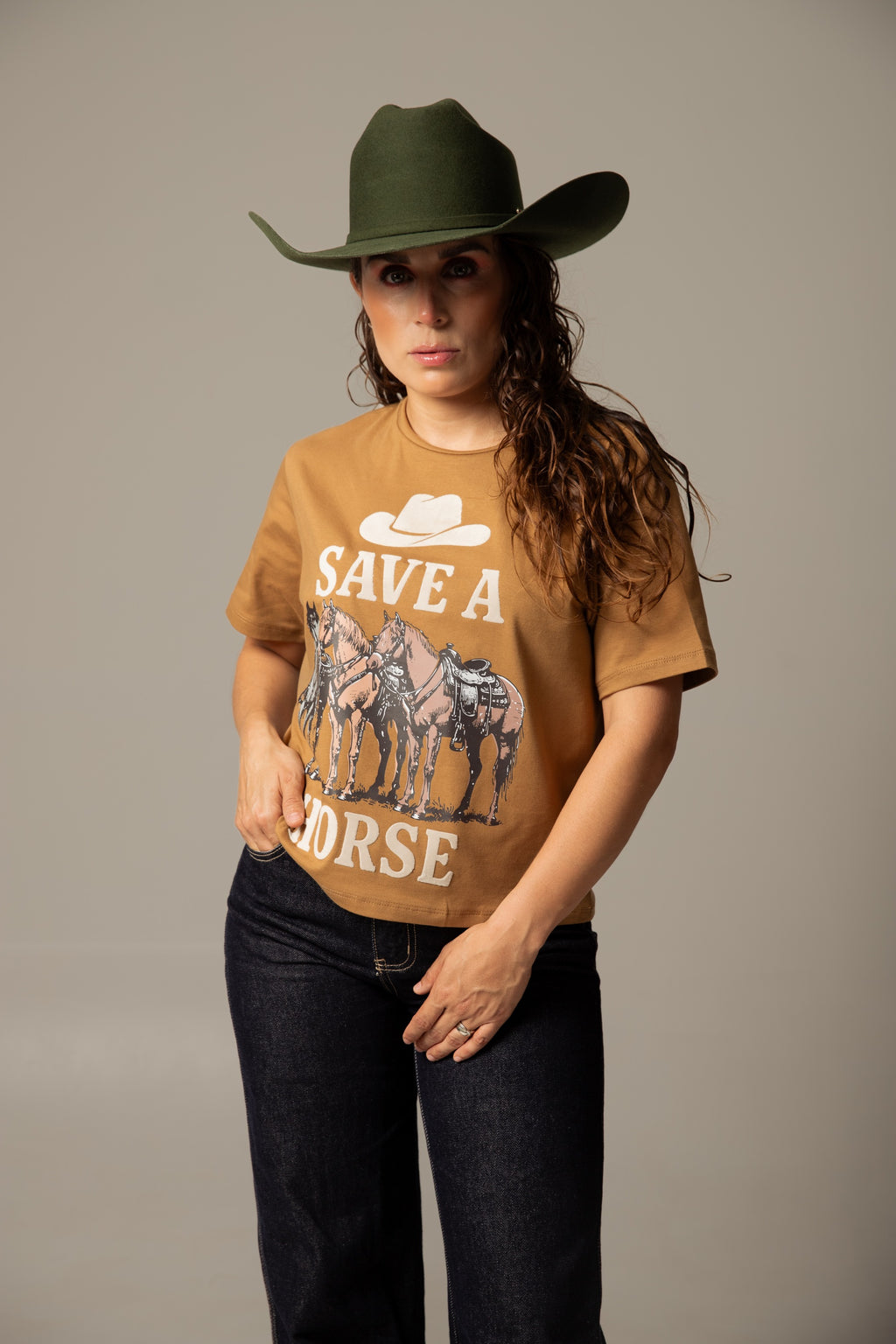 Playera Save a Horse