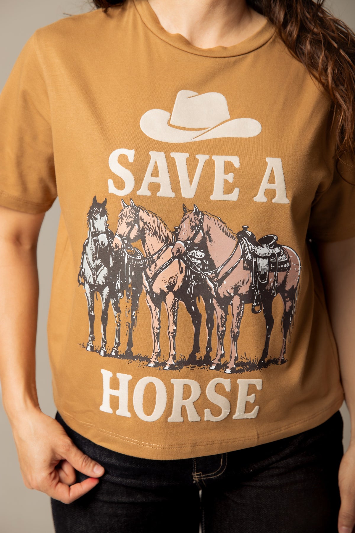 Playera Save a Horse