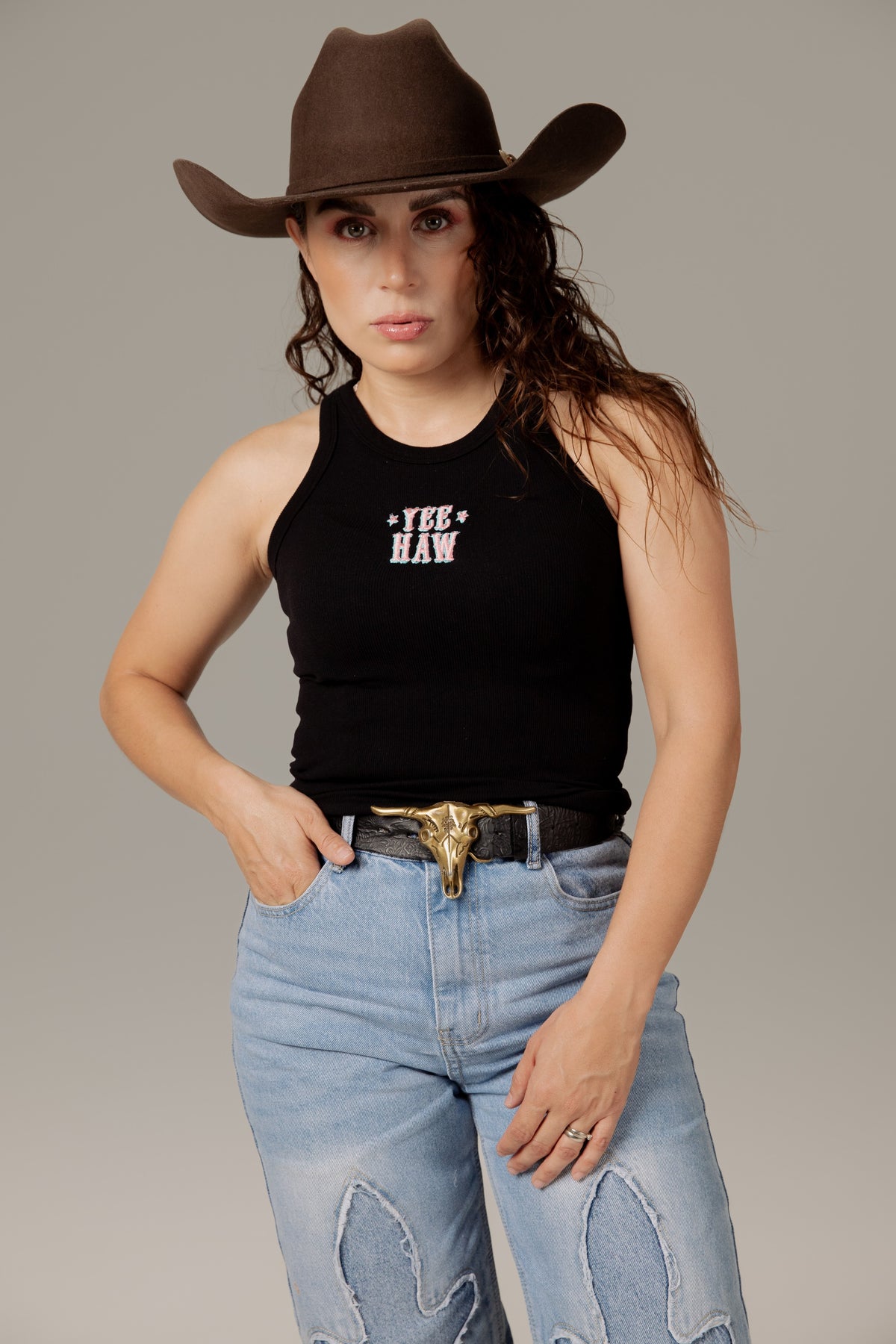 Blusa Resaque Yee Haw