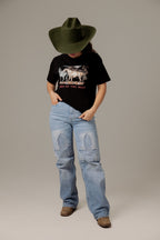 Playera Caballos Western