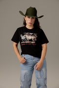Playera Caballos Western