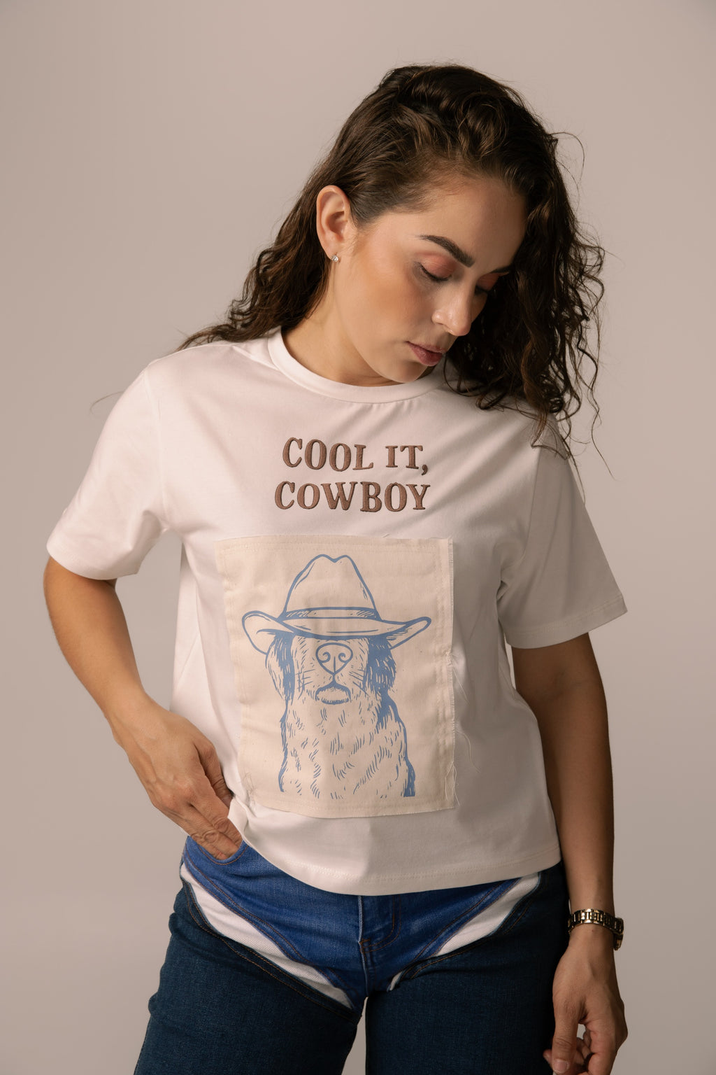 Playera Cool It Cowboy