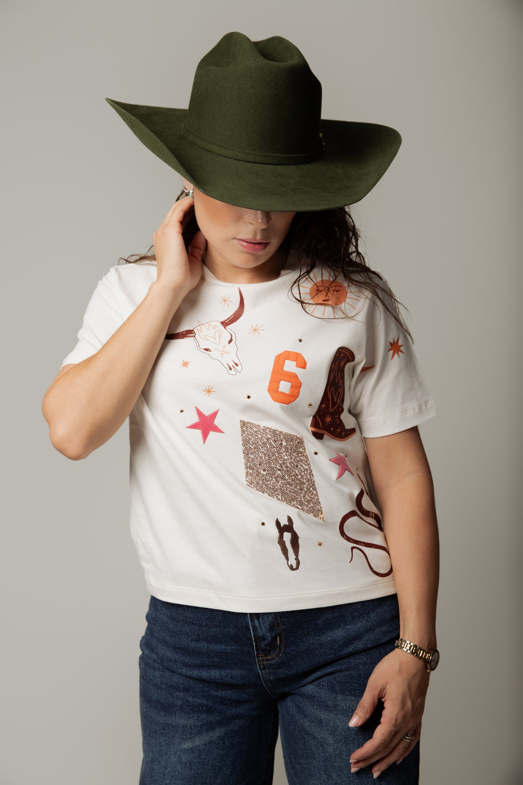 Playera Seis Western