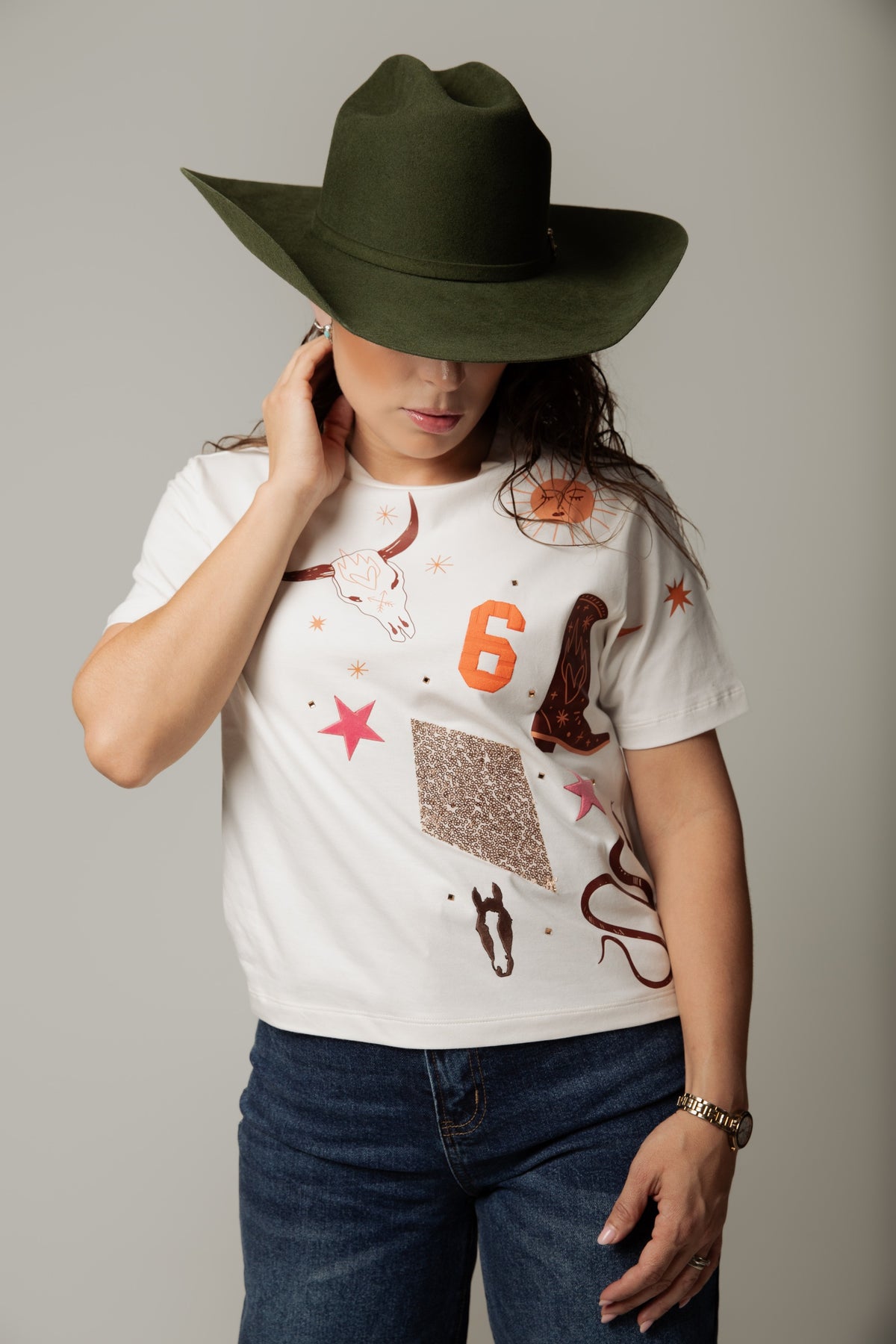 Playera Seis Western