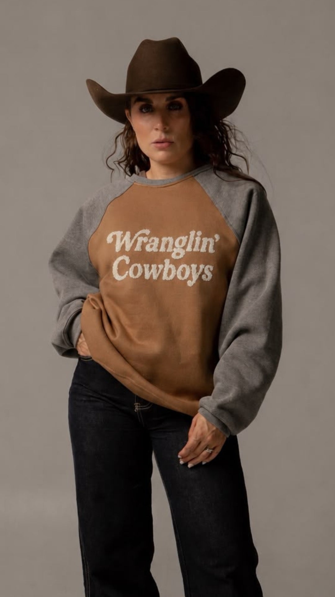 Sudadera Wranglin´ Cowboys