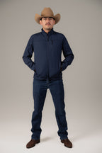 Chamarra Cowboy Core Azul