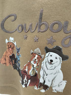 Sudadera Bebé Perros Vaqueros