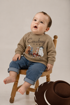 Sudadera Bebé Perros Vaqueros
