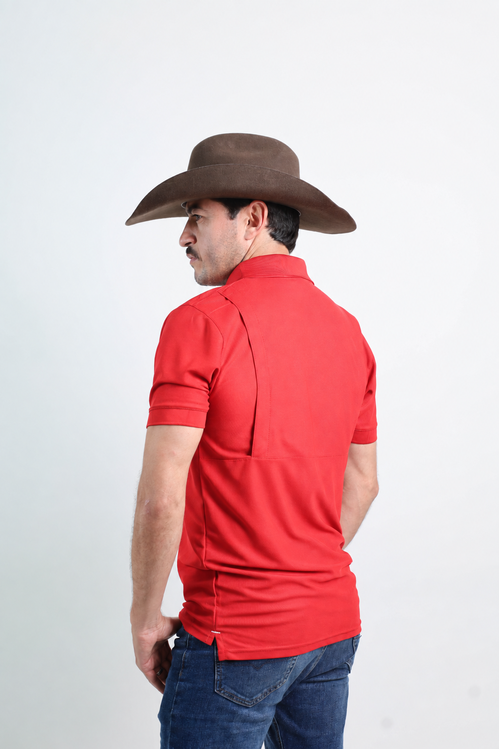 Playera Polo Outdoor Roja