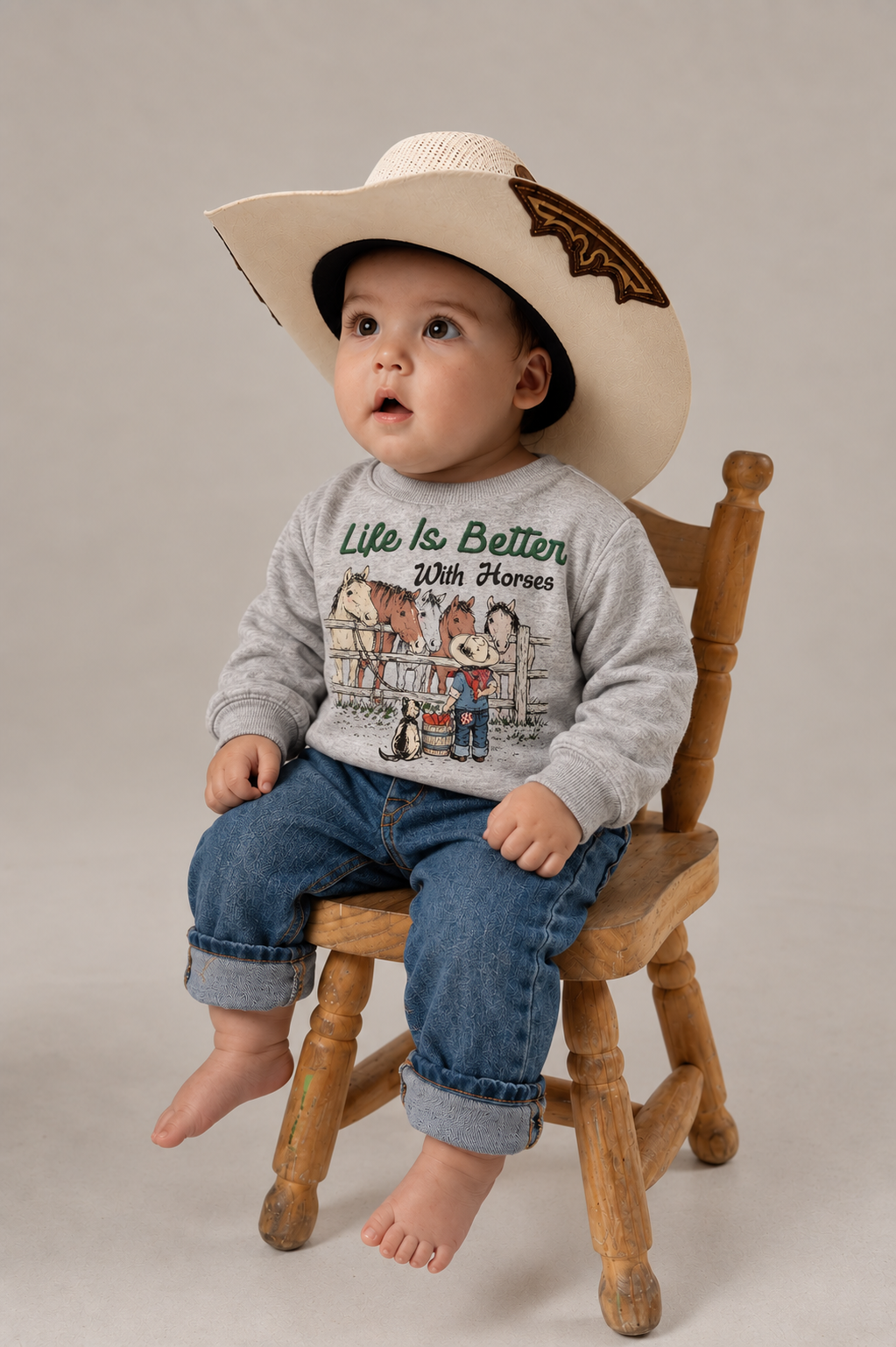 Sudadera Bebé Life Is Better