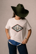 Playera Rombo Brillos