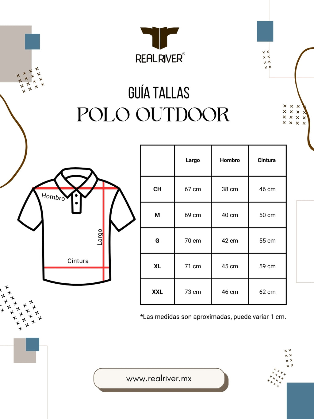 Playera Polo Outdoor Blanca