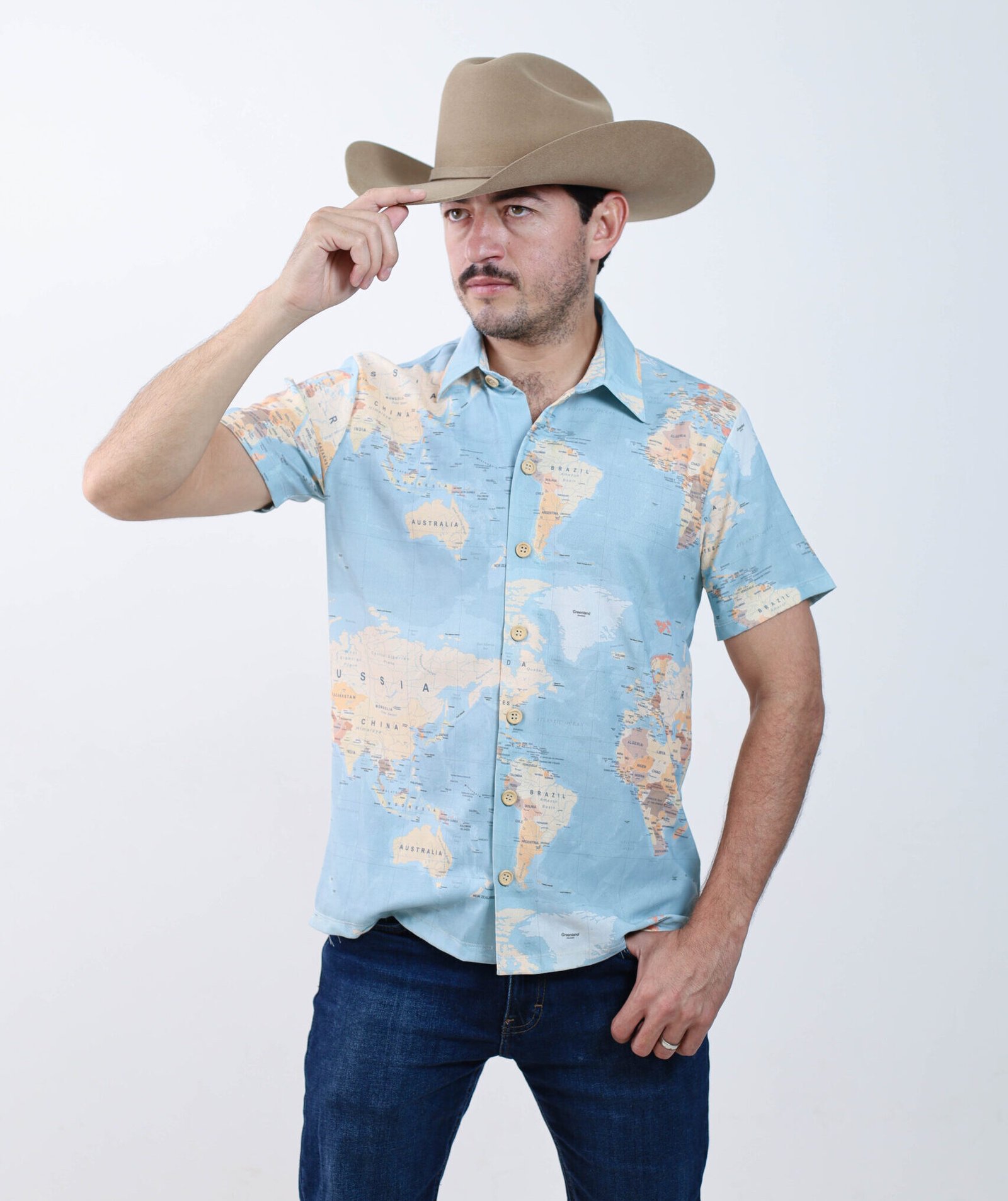 CAMISA CABALLERO - "MAPA" - Image 2