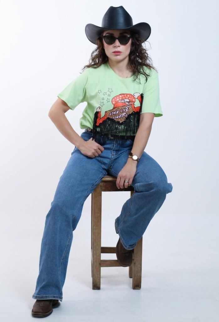 BLUSA VAQUERA FLEQUILLO