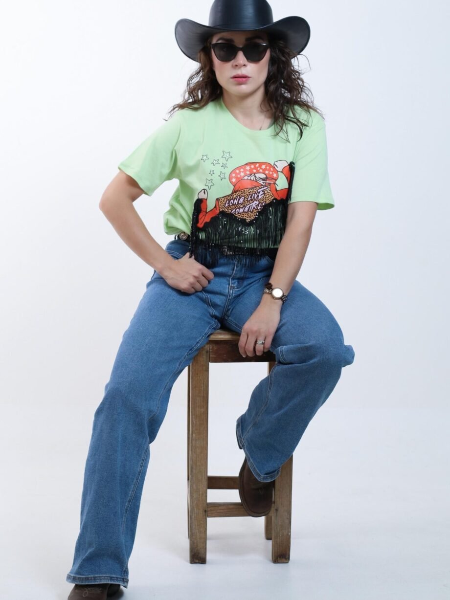 BLUSA VAQUERA FLEQUILLO