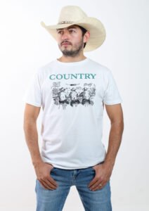 PLAYERA CABALLERO - "COUNTRY BAR"