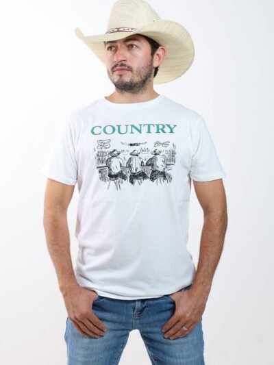 PLAYERA CABALLERO - "COUNTRY BAR"