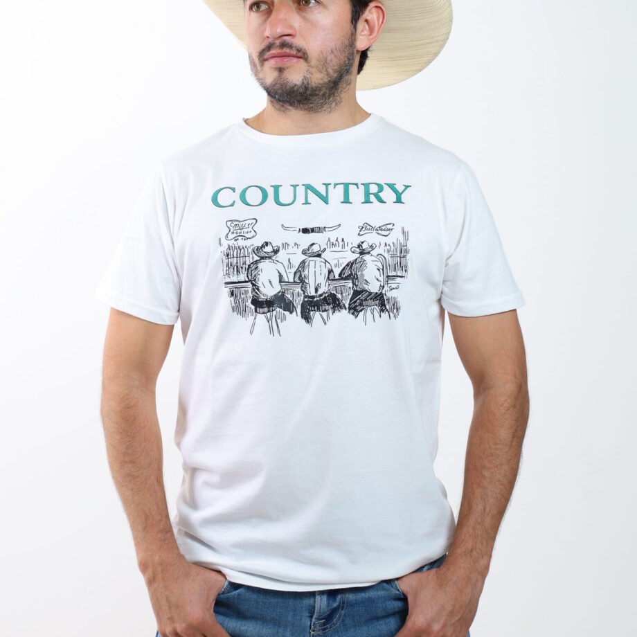 PLAYERA CABALLERO - "COUNTRY BAR"