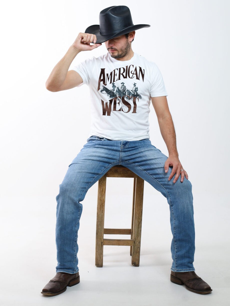PLAYERA CABALLERO - "AMERICAN WEST"