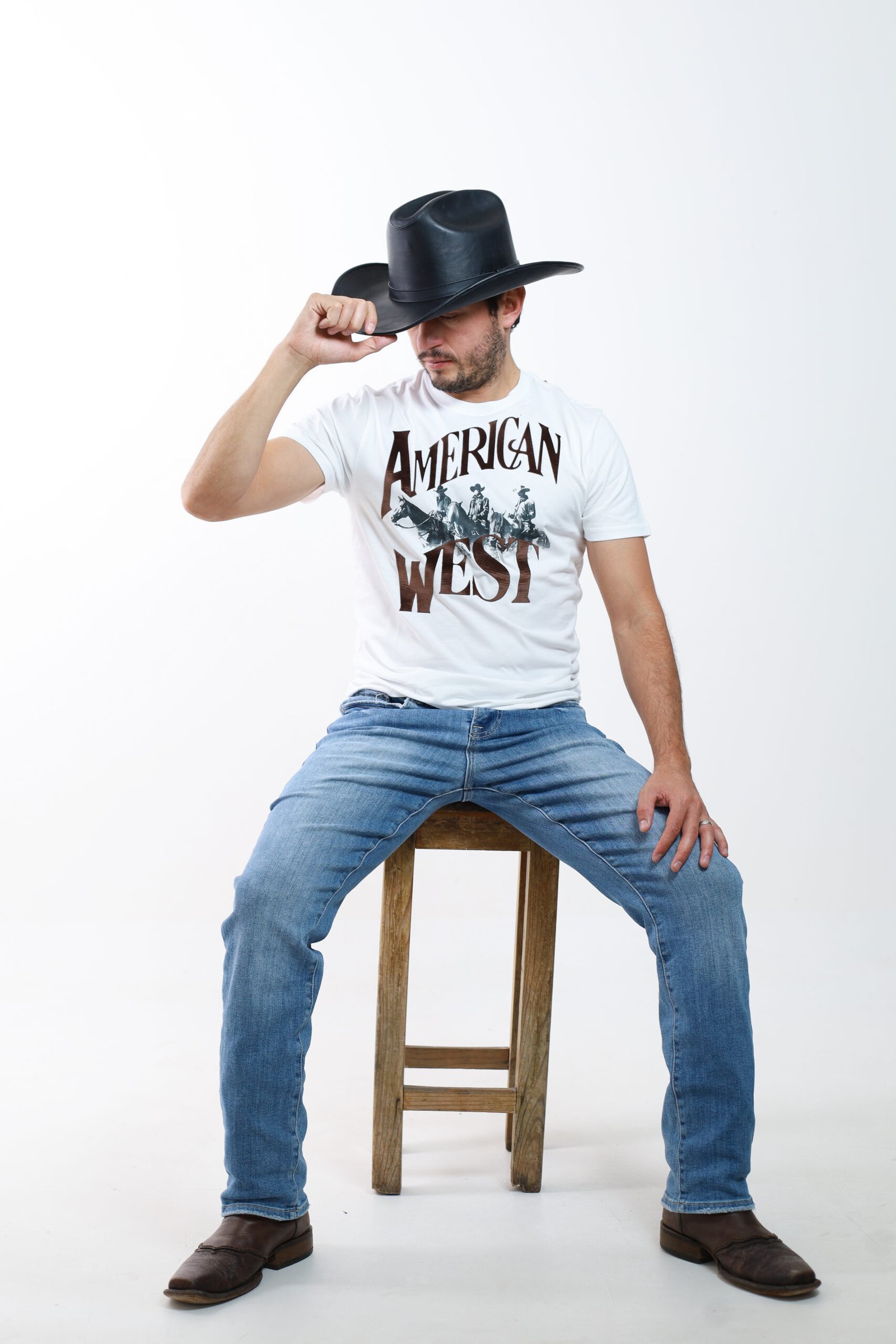 PLAYERA CABALLERO - "AMERICAN WEST"