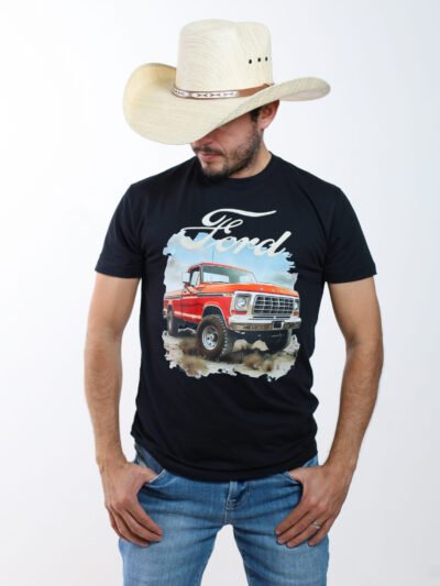 PLAYERA CABALLERO - "FORD ROJA"
