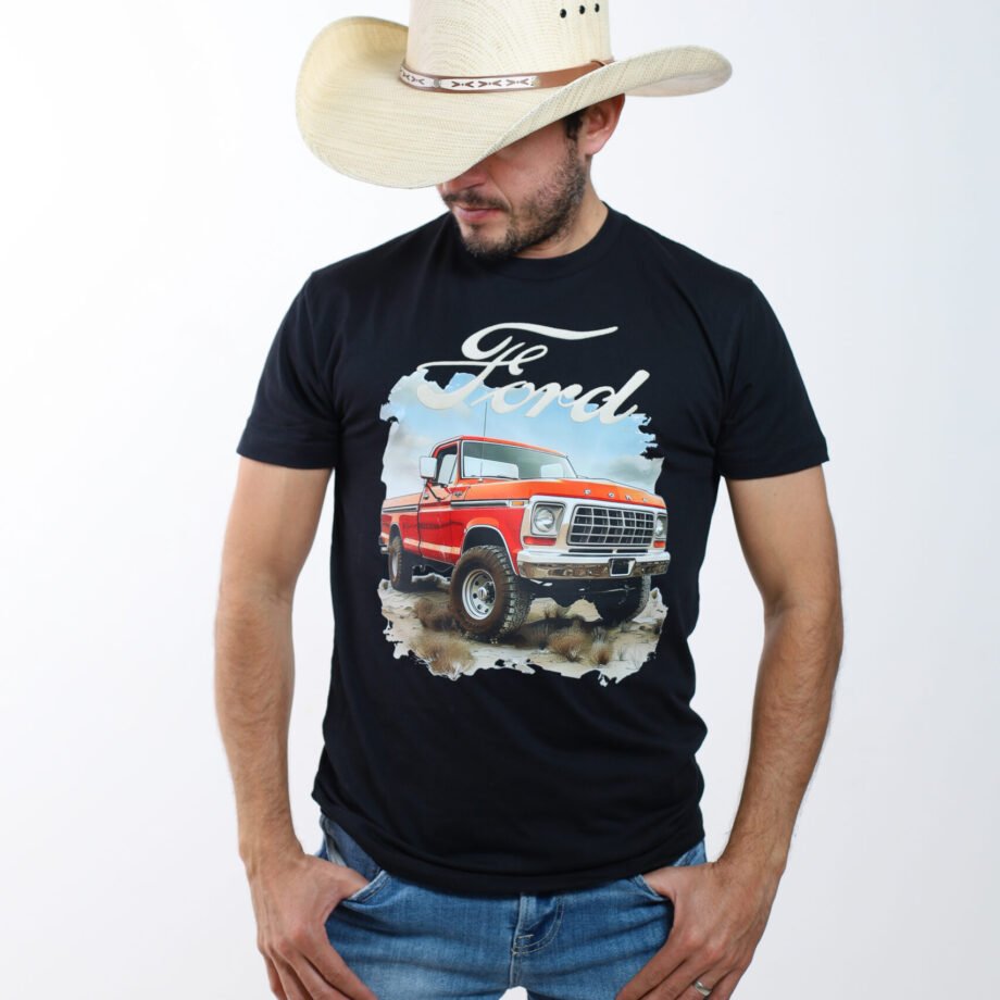 PLAYERA CABALLERO - "FORD ROJA"