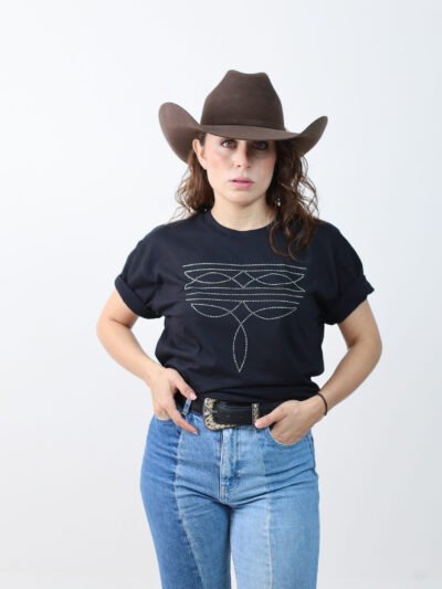 BLUSA VAQUERA BRILLOS