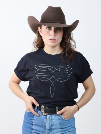 Playera Dama - "Costura Vaquera"