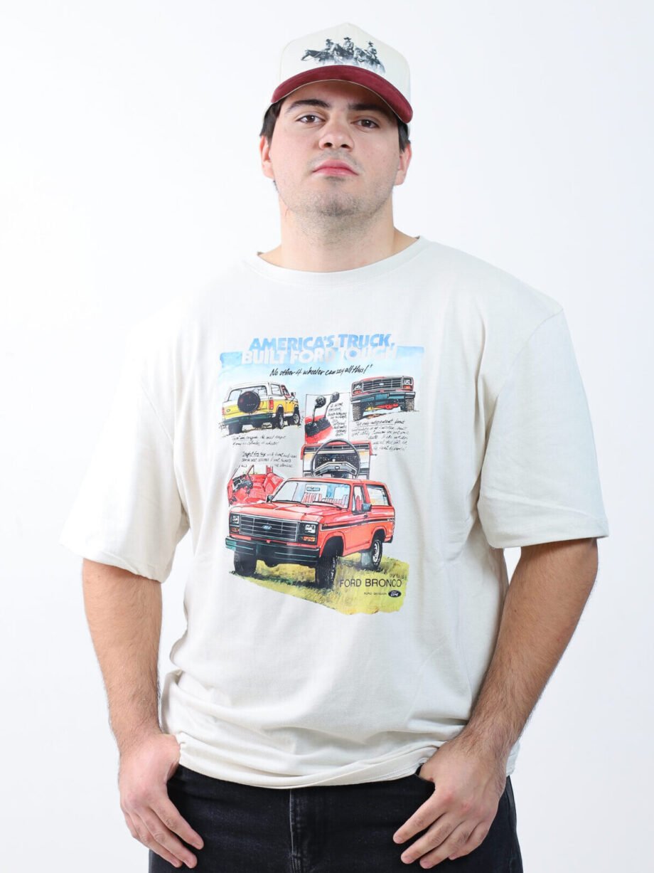 PLAYERA "AMERICA´S TRUCK" PLUS SIZE