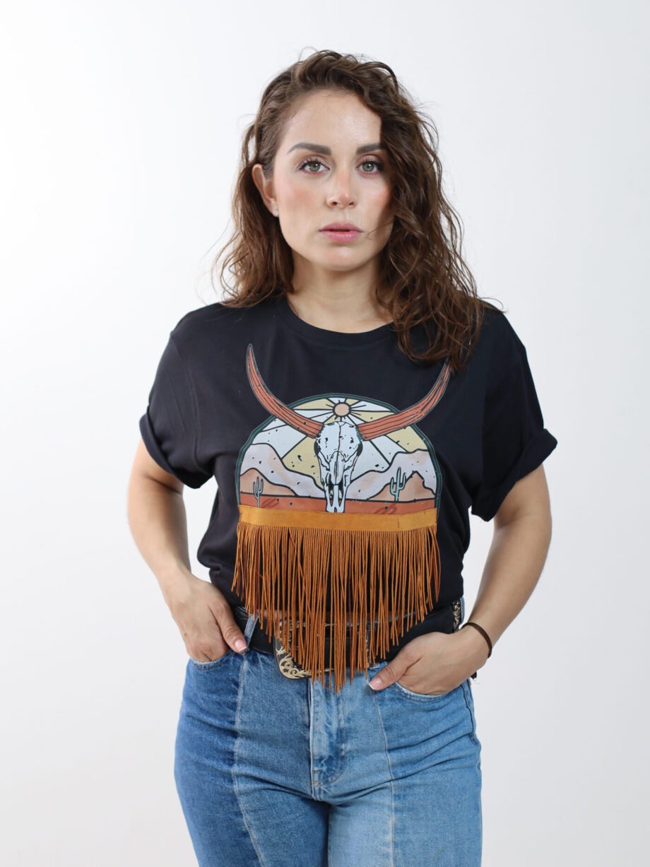 BLUSA "CRÁNEO BARBAS"