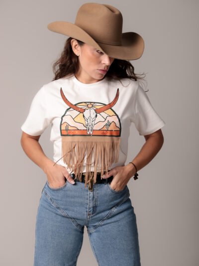 BLUSA "CRÁNEO WESTERN"