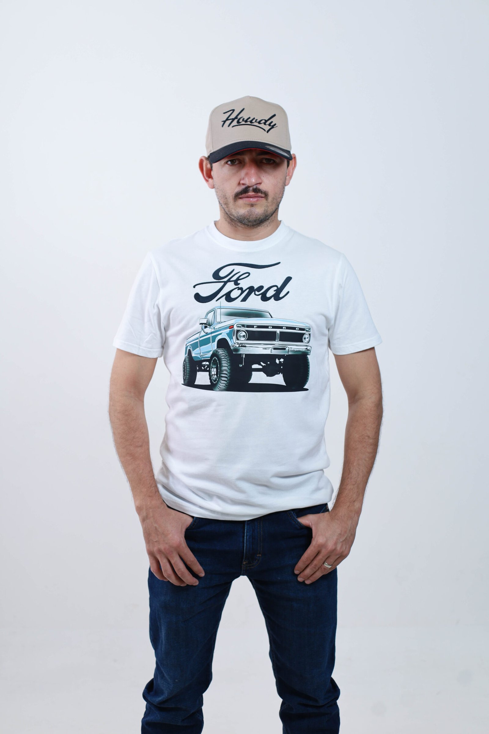 PLAYERA CABALLERO - "FORD 4x4"