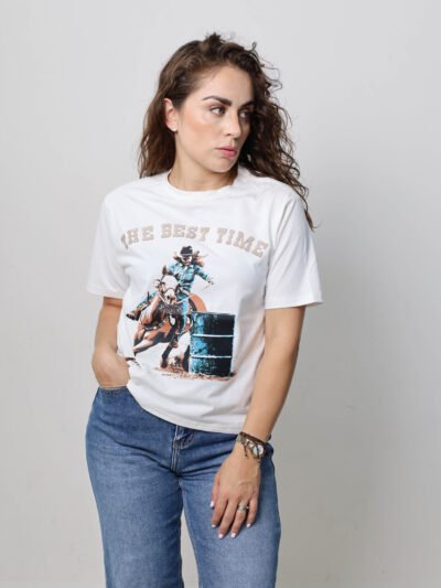 PLAYERA DAMA - "THE BEST TIME"