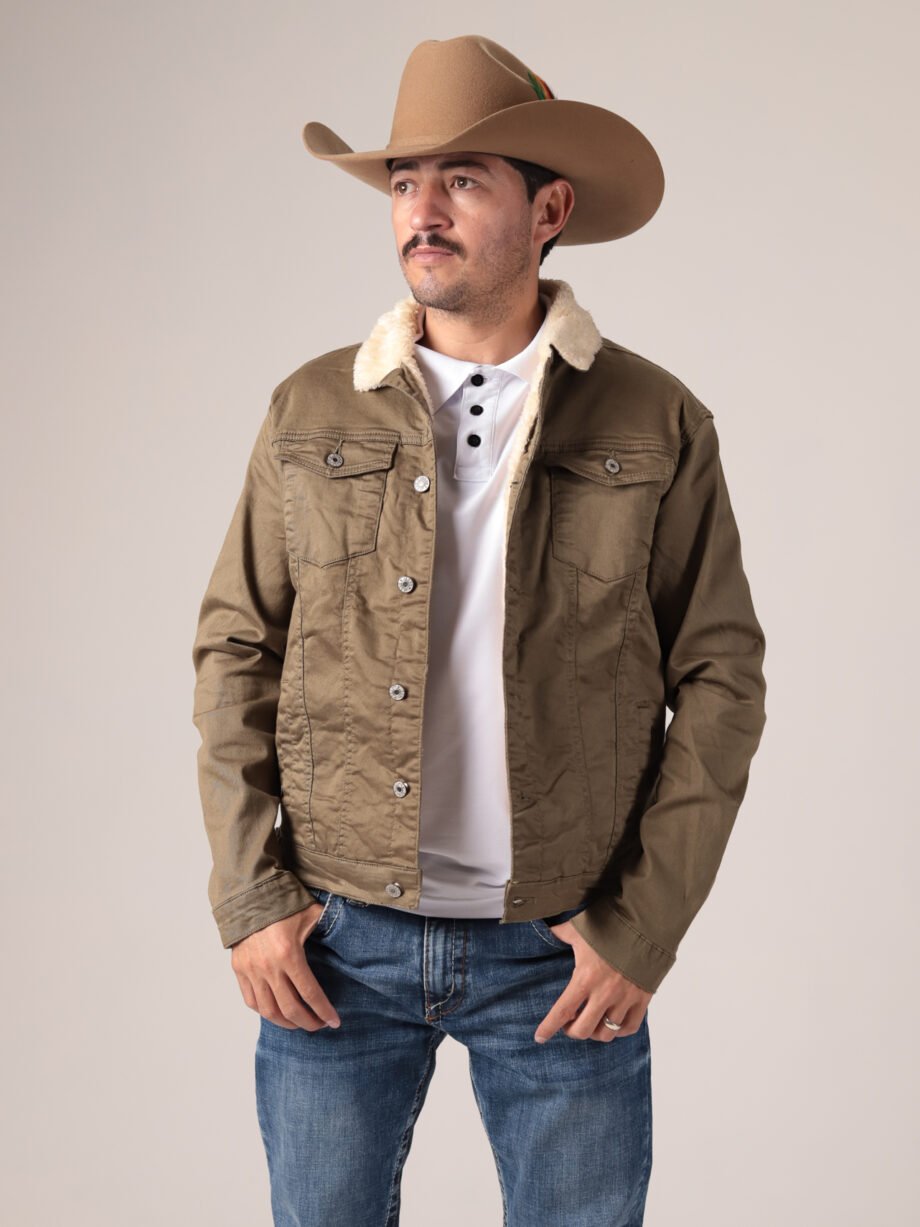 CHAMARRA VERDE "COLECCIÓN COWBOY CORE"