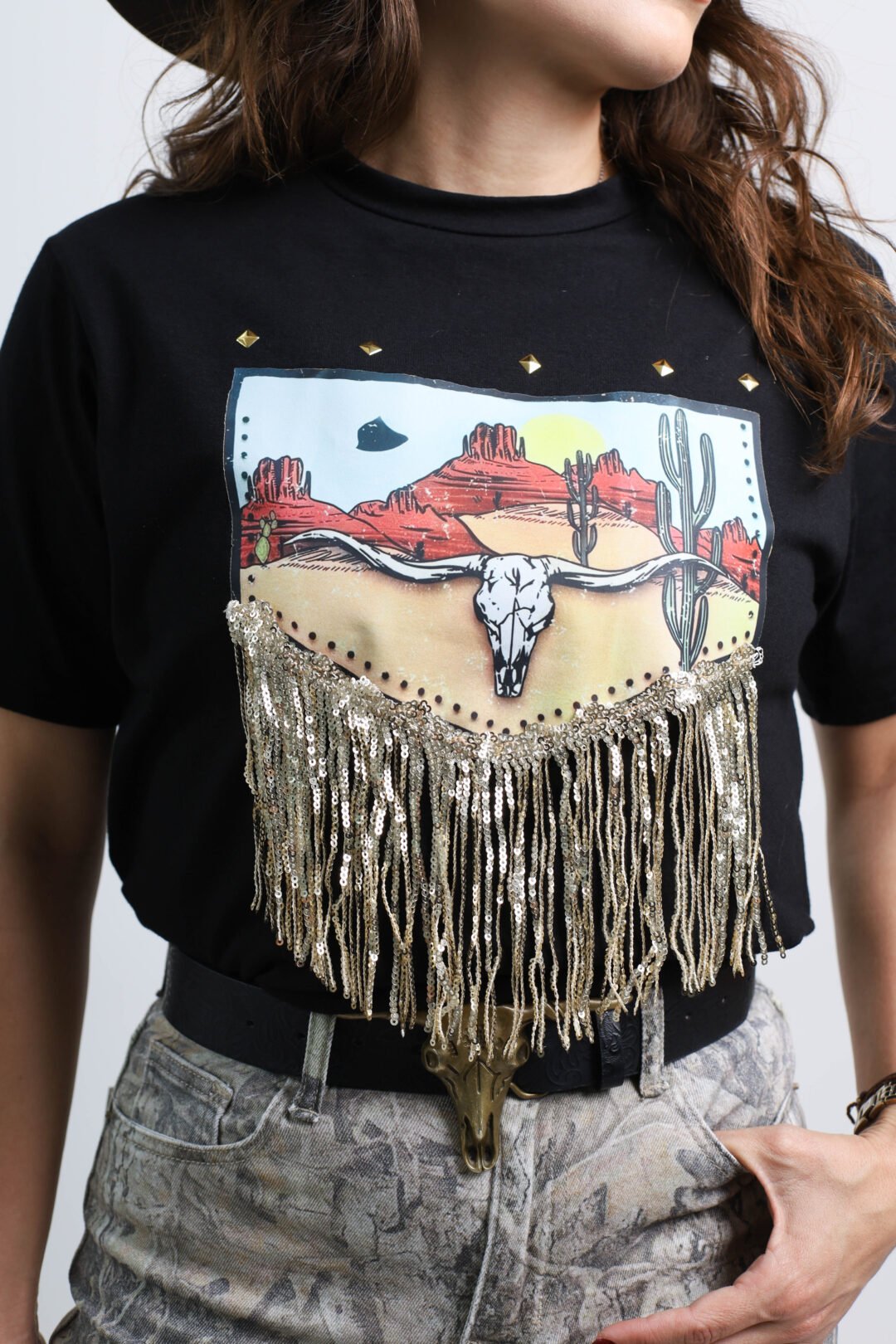BLUSA "OESTE FLEQUILLOS" - Image 2