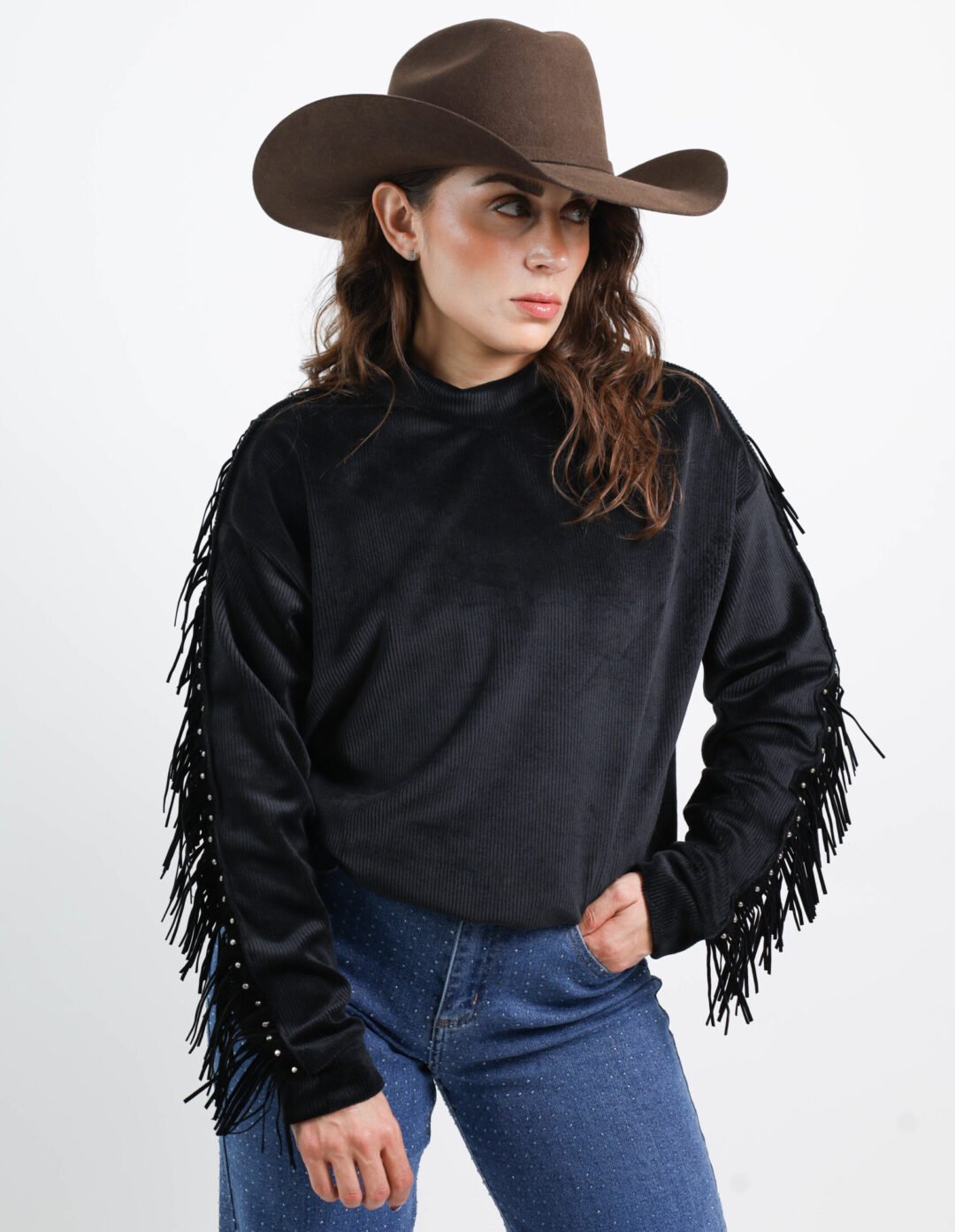 SUDADERA DE PANA FLEQUILLOS - Image 4