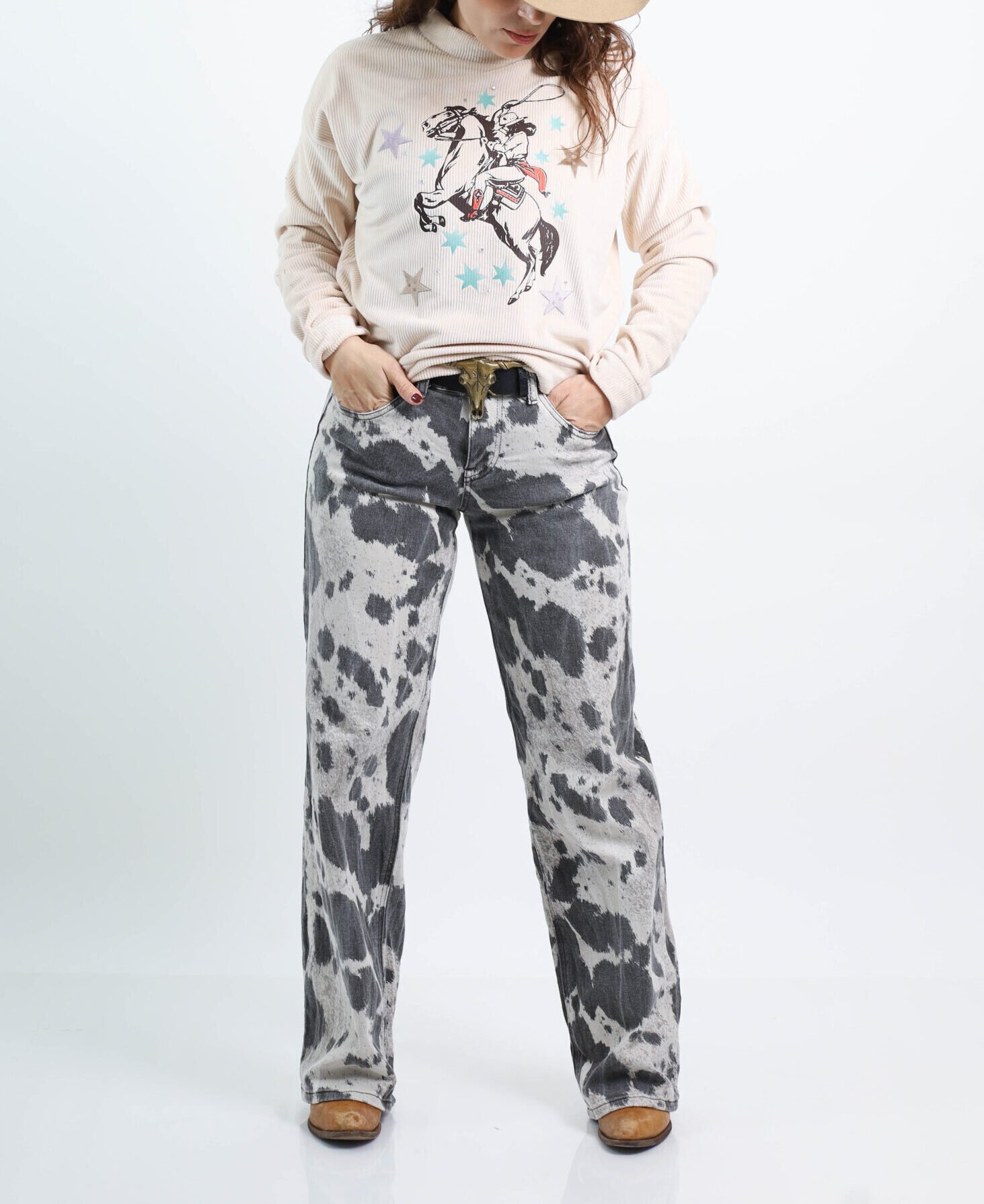 PANTALÓN DE MEZCLILLA VAQUERO