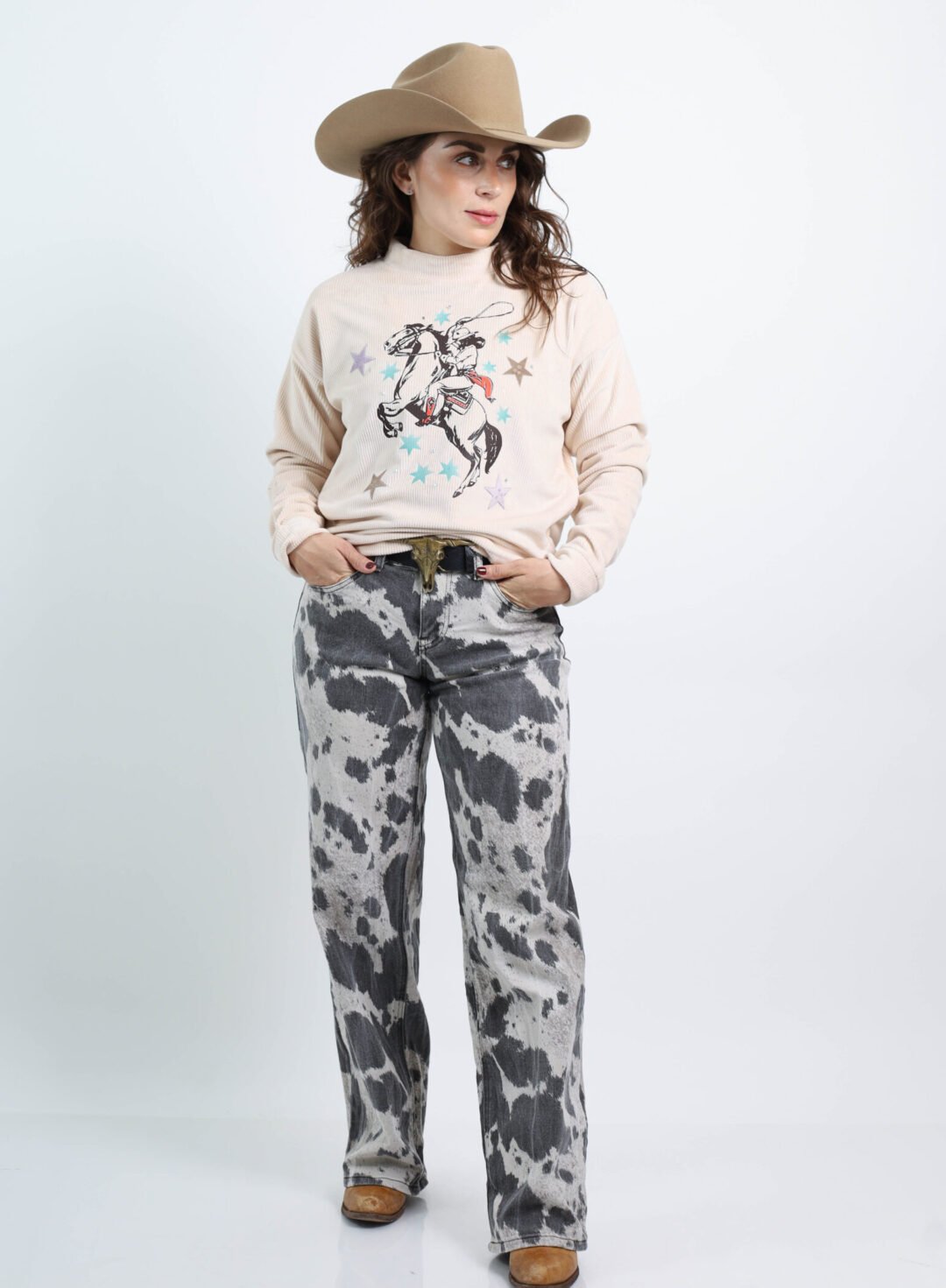 PANTALÓN DE MEZCLILLA VAQUERO - Image 5