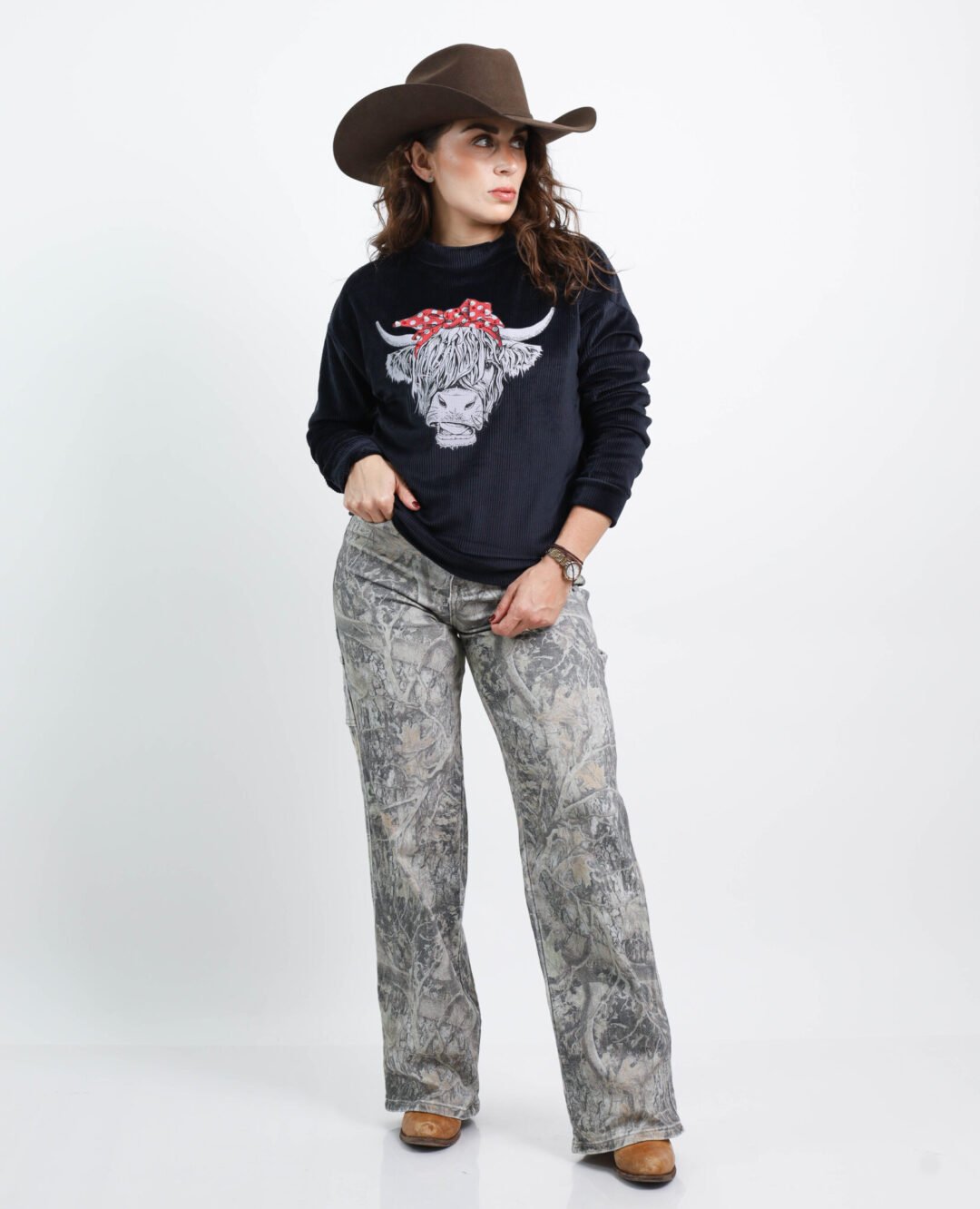 PANTALÓN DE MEZCLILLA WIDE LEG - Image 4
