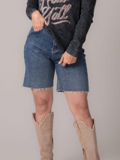 BERMUDA DE MEZCLILLA