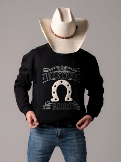 SUDADERA UNISEX- "WESTERN"