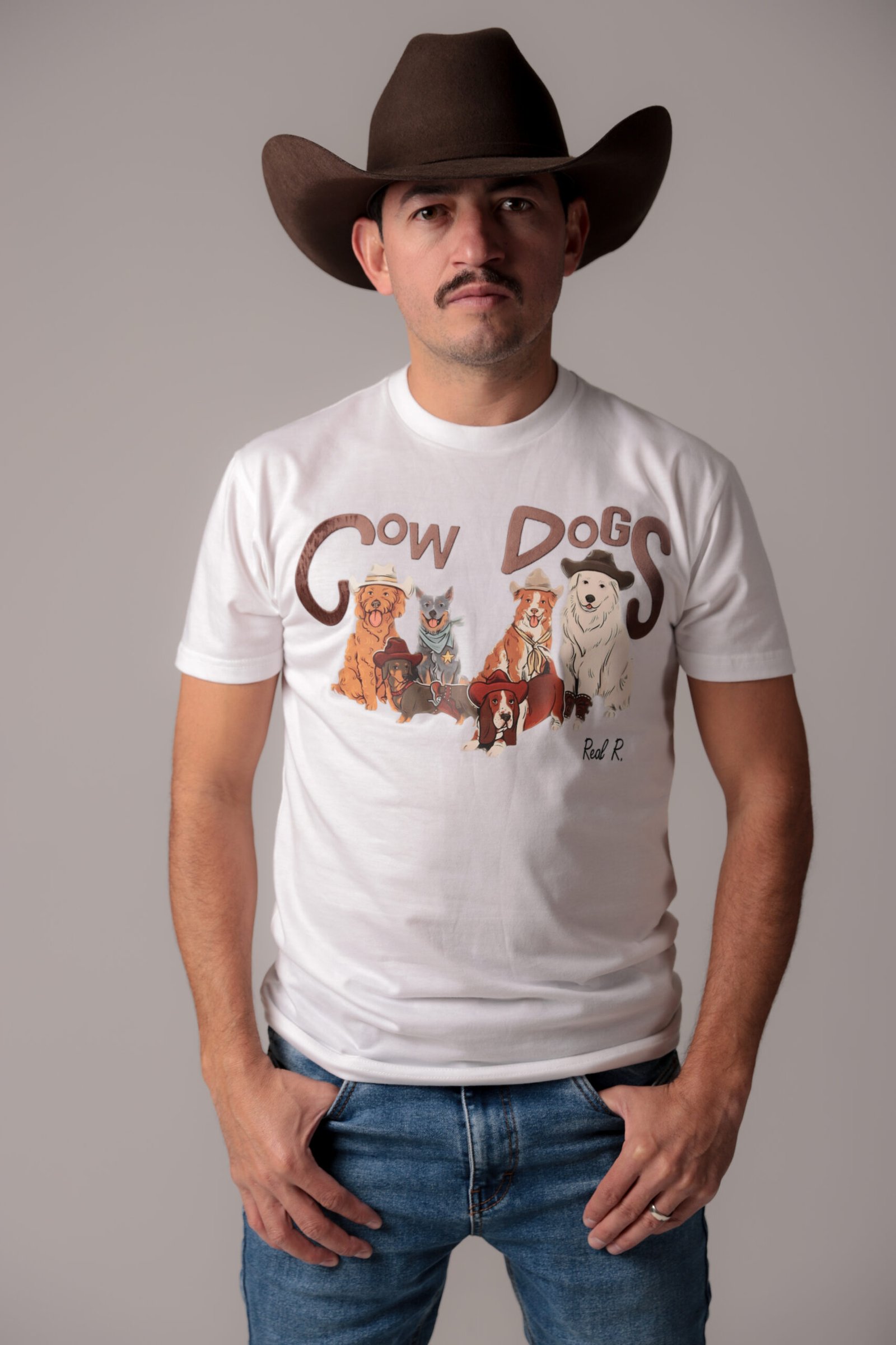 PLAYERA UNISEX -"COW DOGS"