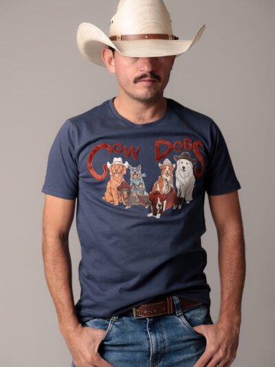 PLAYERA UNISEX - "COW DOGS"