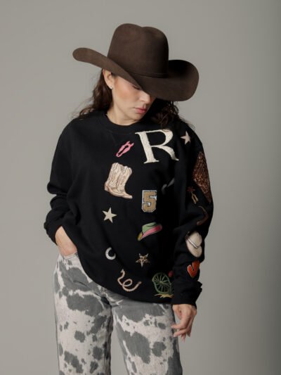 SUDADERA DAMA - "RODEO WEST"