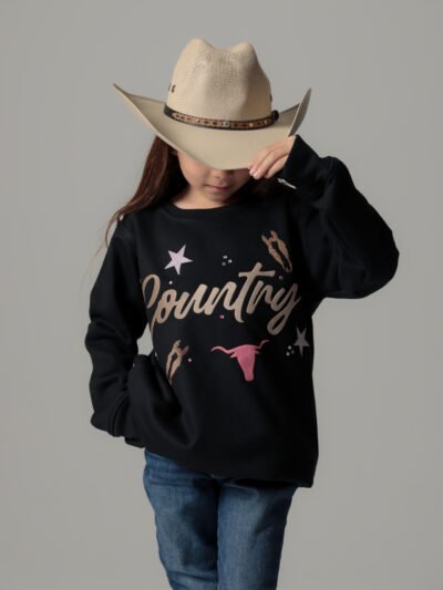 SUDADERA NIÑA - “COUNTRY WEST"